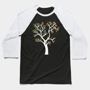 Tree with birds Baseball T-Shirt